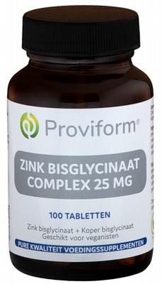 Proviform Zink bisglycinaat 25mg complex