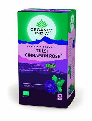 Organic India Tulsi cinnamon rose thee bio