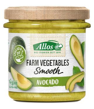 Farm vegetables smooth avocado bio