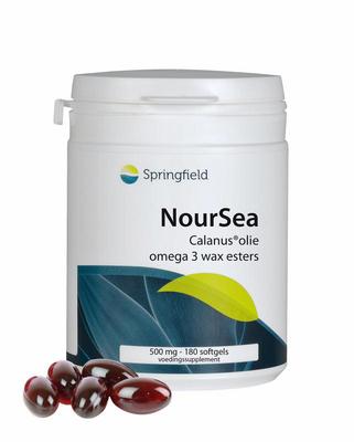 Springfield NourSea calanusolie omega 3 wax esters