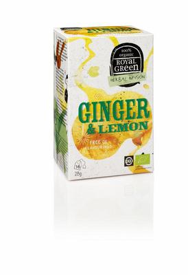Royal Green Ginger & lemon bio