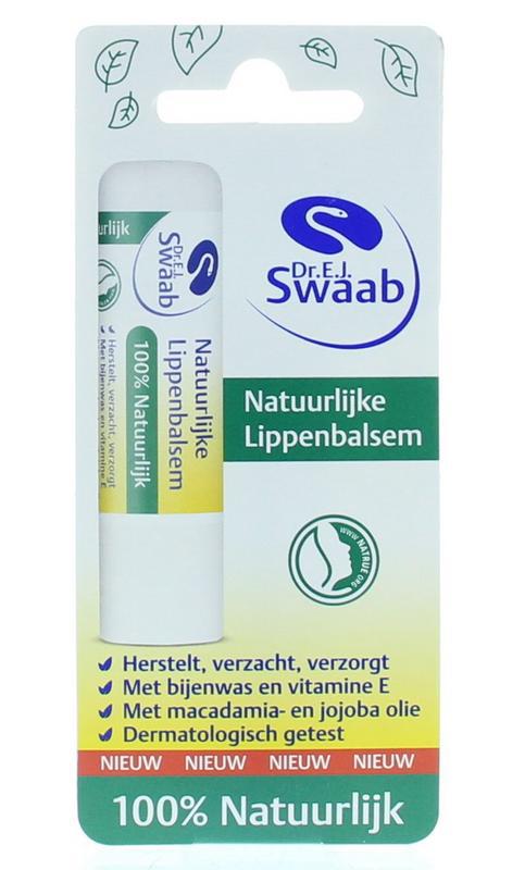 Lippenbalsem 100% natuurlijk blister