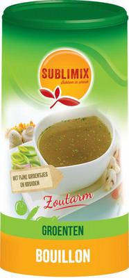 Sublimix Groentebouillon zoutarm glutenvrij