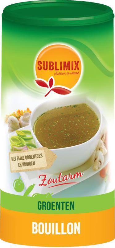 Groentebouillon zoutarm glutenvrij
