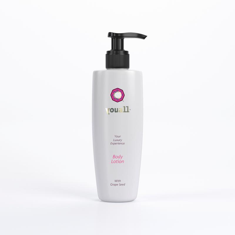 Luxury bodylotion grape seed