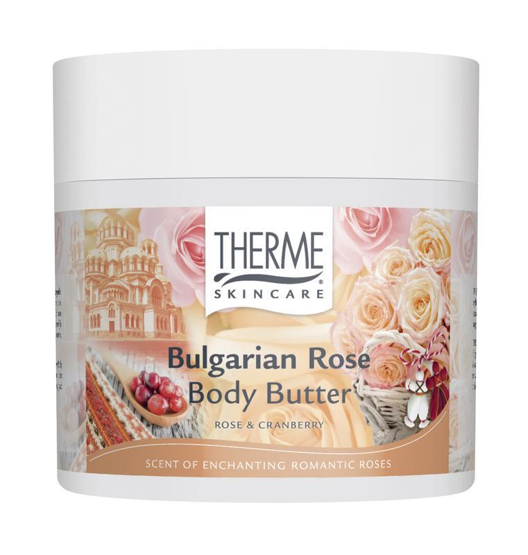 Bulgarian rose body butter