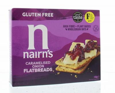 Nairns Flatbread gekarameliseerde ui
