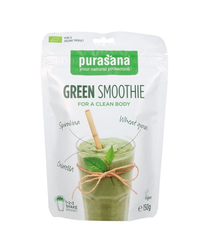 Green smoothie shake vegan bio
