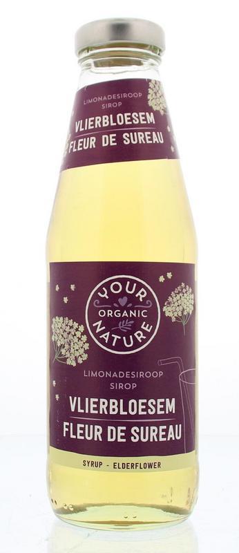 Limonadesiroop vlierbloesem bio
