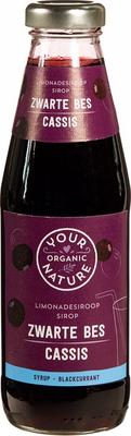 YOUR ORGANIC NATURE Limonadesiroop zwarte bes