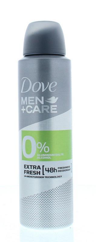 Deodorant spray men+ extra fresh 0%