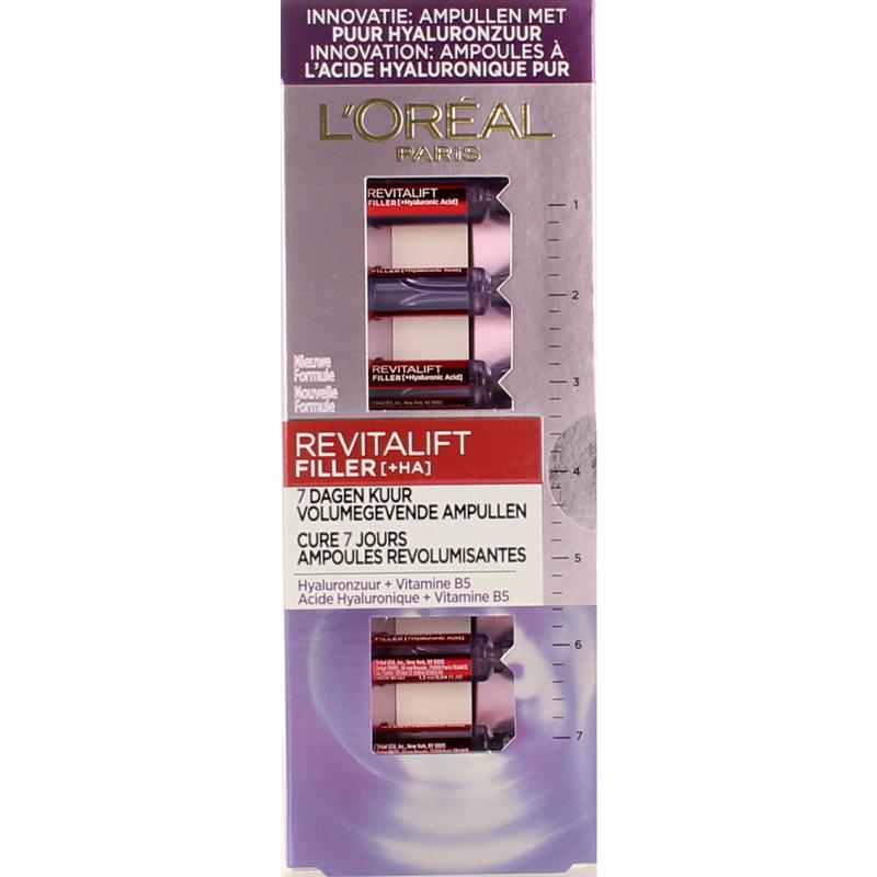 Revitalist filler ampullen hyaluron kuur