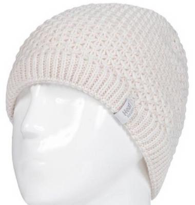 HEATHOLDERS Ladies cable hat nora cream one size