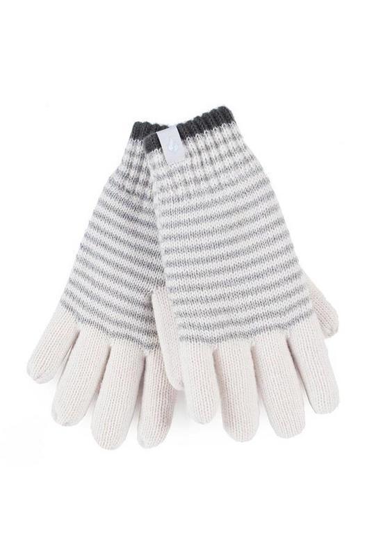 Ladies cable gloves maat M/L Oslo cream