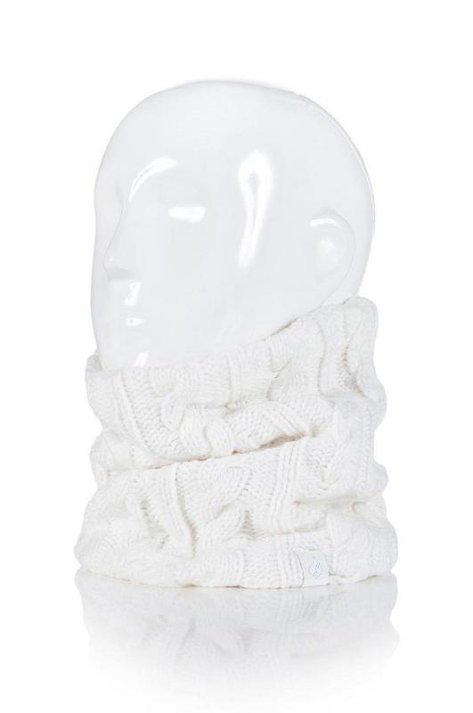 Ladies neck warmer boden cream one size