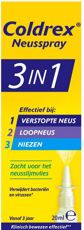 Neusspray 4-in-1