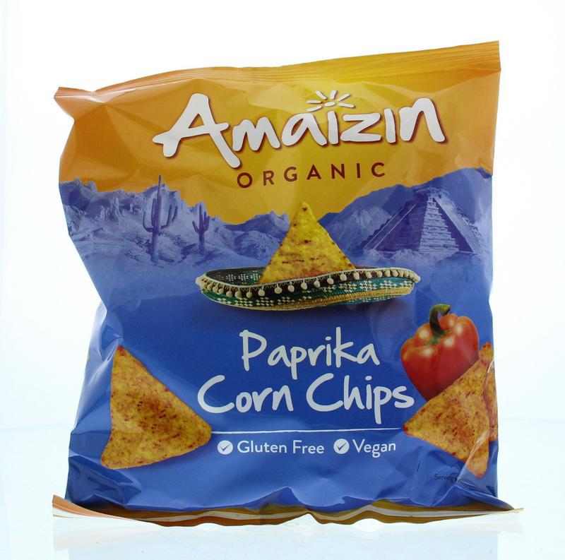 Corn chips paprika bio