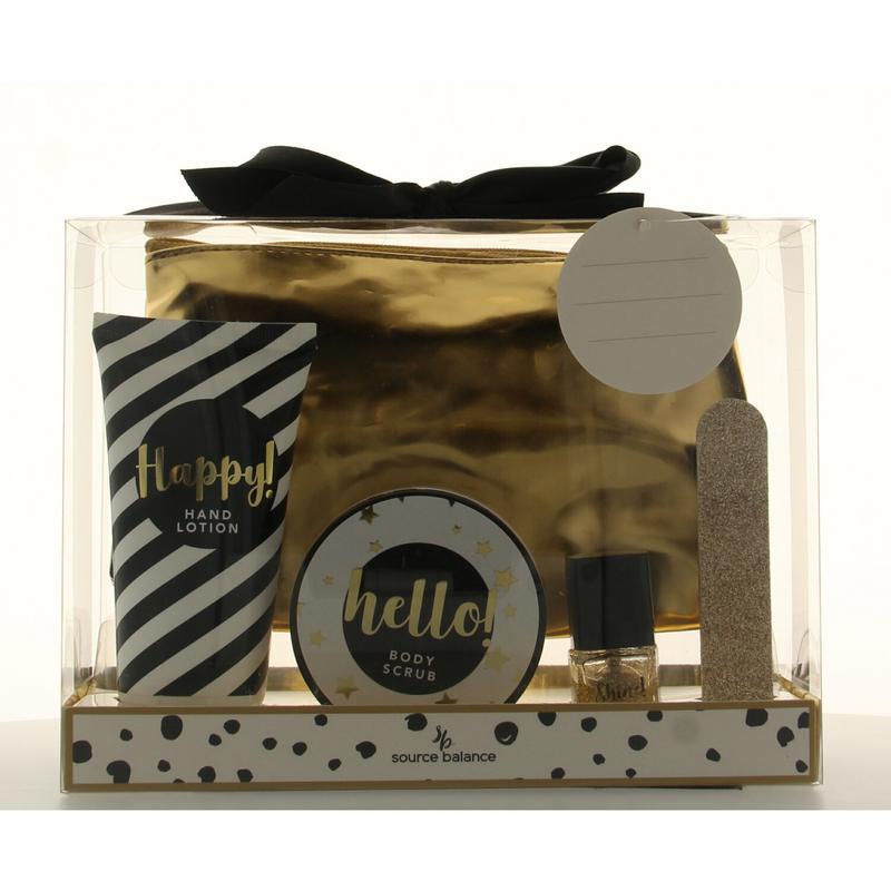 Geschenvkerpakking glam style bath inhoud 4 st