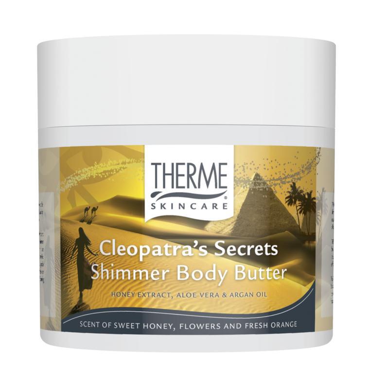 Cleopatra's secrets shimmer body butter