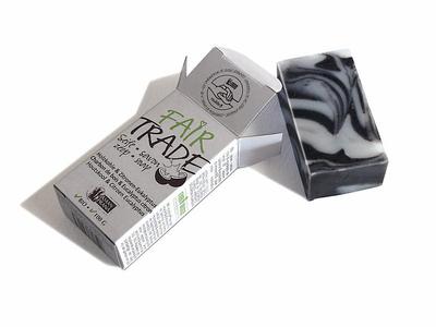 Amanprana Zeep houtskool/citroen/eucalyptus fair trade bio