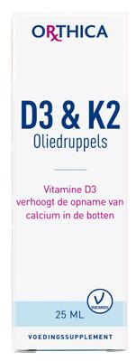 Orthica D3 & K2 olie druppels