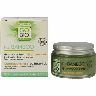 So Bio Etic Bamboo Deep cleansing smoothing scrub