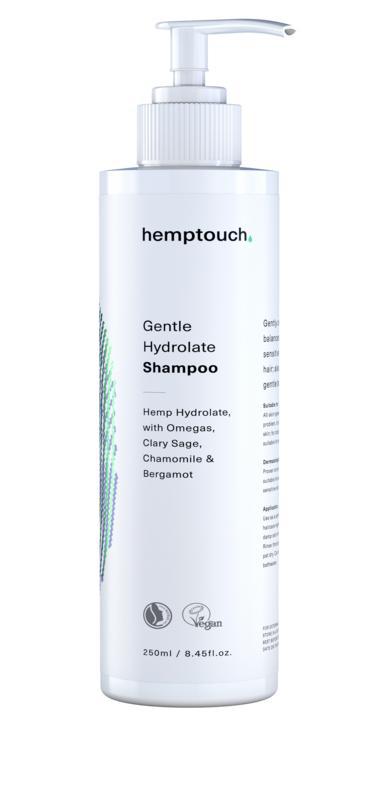 Gentle hydrolate shampoo