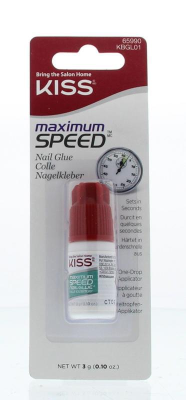 Maximum speed nail glue