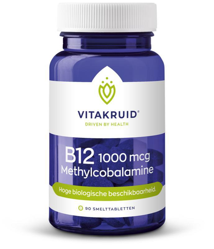 Vitakruid B12 1000 mcg Actief Methylcobalamine