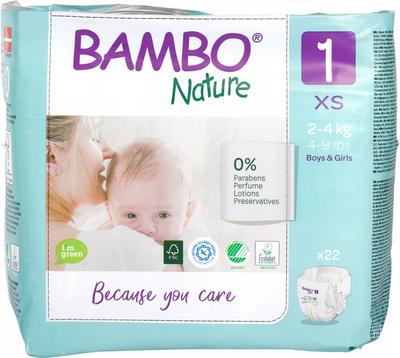 BAMBO NATURE Newborn luier 1 2-4kg