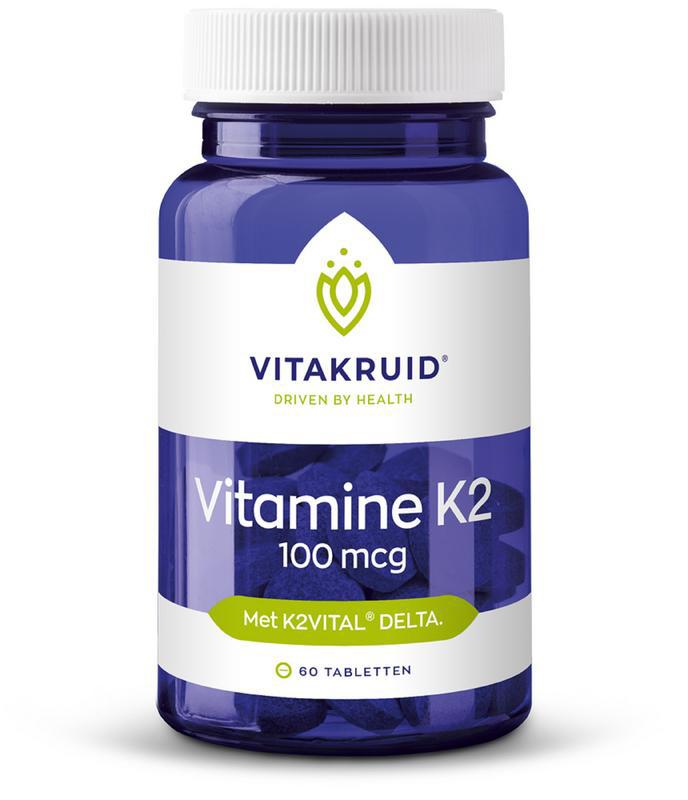 Vitakruid Vitamine K2 100 mcg