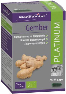 Mannavital Gember platinum bio