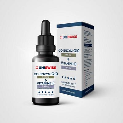 Uniswiss Co-Enzym Q10 en vitamine E