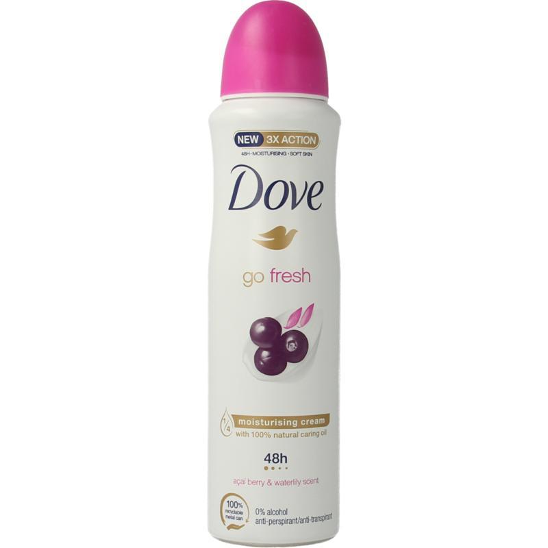 Deodorant spray Go fresh acai berry & water lily