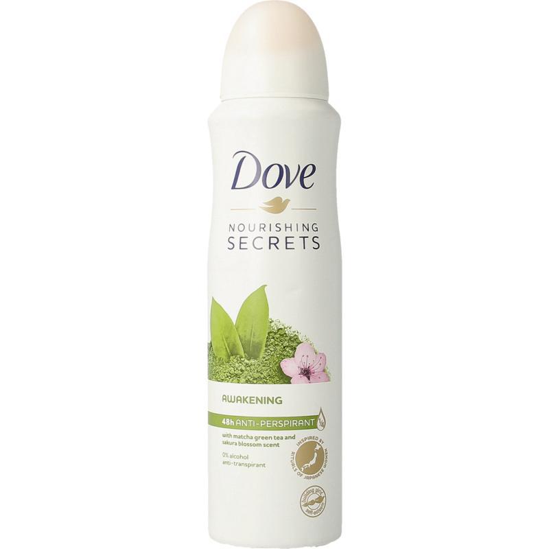Deodorant spray nourish secrets awak matcha A-Tr