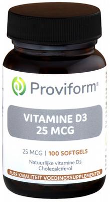 Proviform Vitamine D3 25mcg