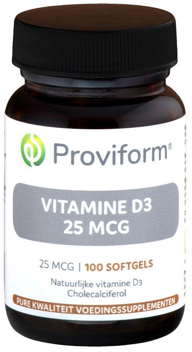 Vitamine D3 25mcg