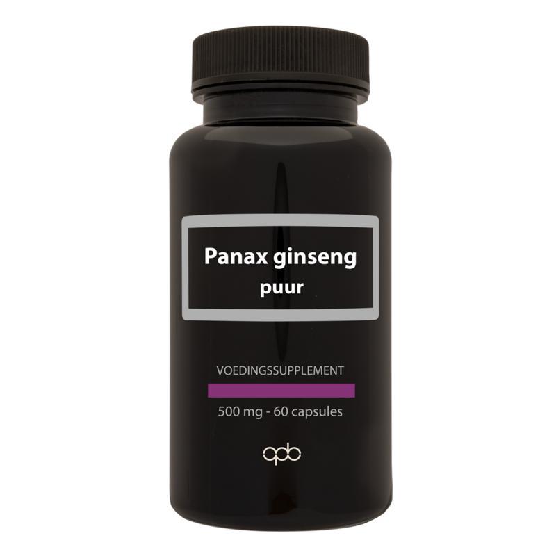 Koreaanse ginseng puur 500mg