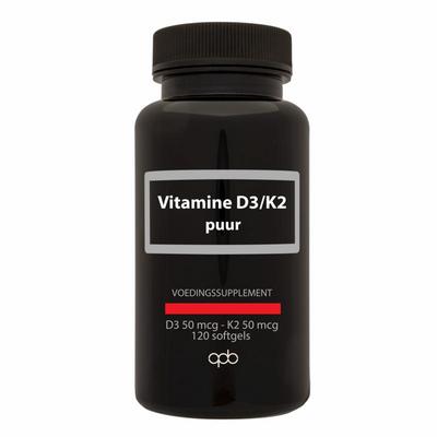 Apb Holland Vitamine D3 50mcg & K2 50mcg forte