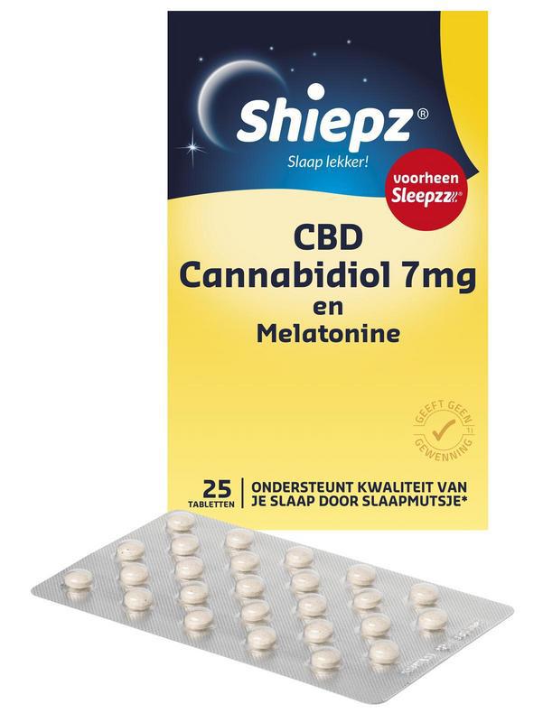 CBD cannabidiol 7 mg en melatonine