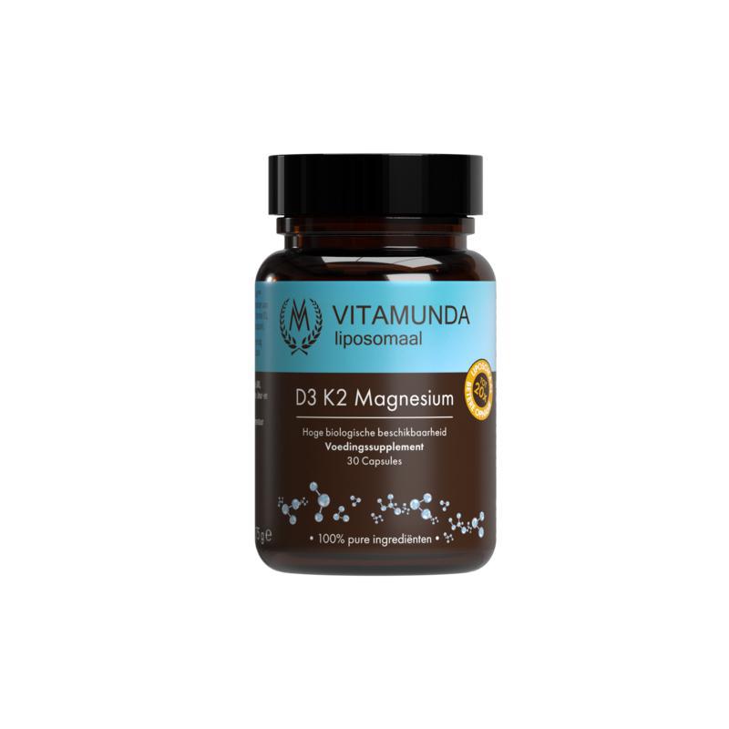 Liposomale magnesium D3 K2 vegan