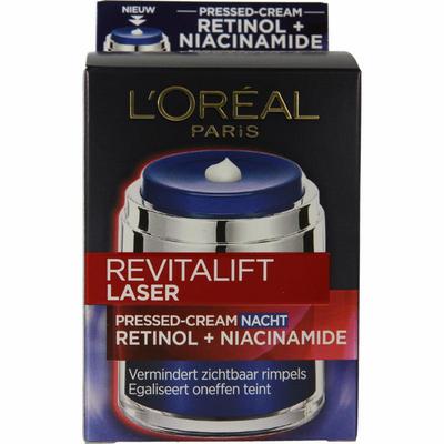 L'Oreal Paris Revitalift laser pressed-cream nachtcreme