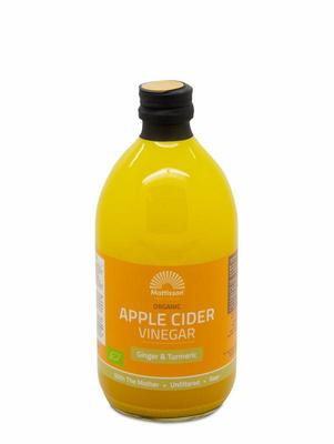 Mattisson Apple cider vinegar ginger&turmeric appelazijn bio Mattisson Apple cider vinegar ginger&turmeric appelazijn bio