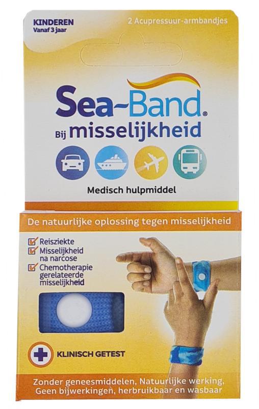 Polsband kinderen blauw