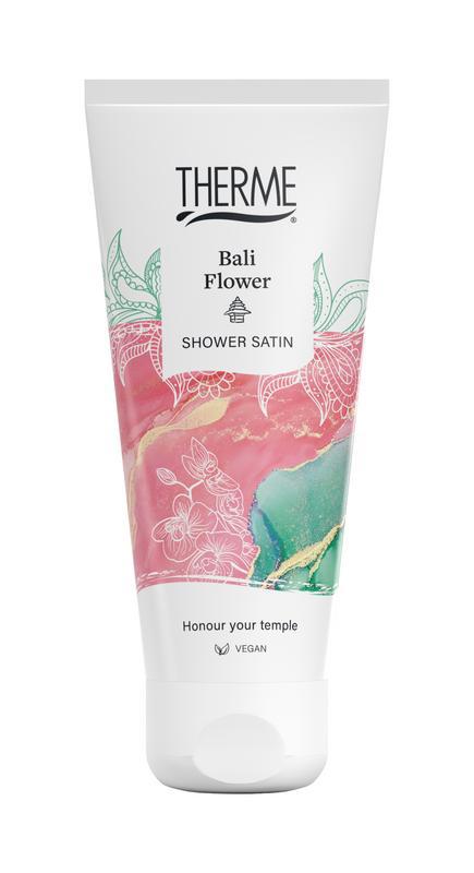 Bali flower shower satijn