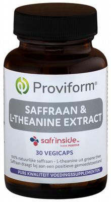 Proviform Saffraan 30mg active & theanine 100mg