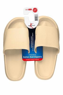 Lucovitaal Orthopedische badslipper 43-44 beige Lucovitaal Orthopedische badslipper 43-44 beige