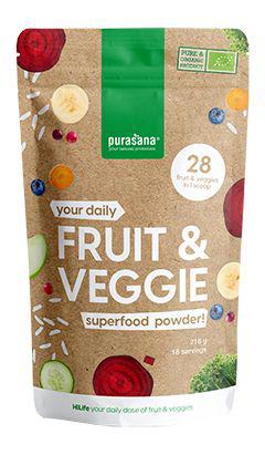 Fruit & Veggie superfood poeder vegan bio