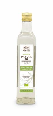 Mattisson MCT olie C8 - coconut pure - 99% caprylic acid bio Mattisson MCT olie C8 - coconut pure - 99% caprylic acid bio
