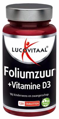 Lucovitaal Foliumzuur + vitamine D3 tabletten Lucovitaal Foliumzuur + vitamine D3 tabletten